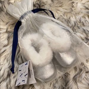 (Brand New) Janie and Jack Silver Boots